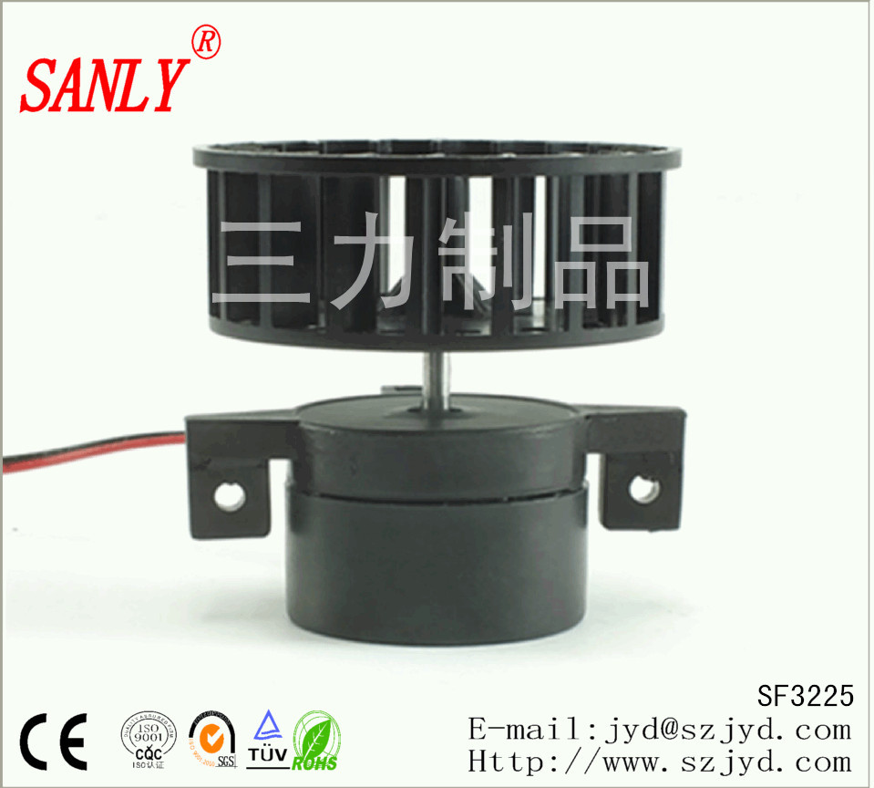 SF3225SM 離心風(fēng)扇 豎耳圓型螺絲孔（配Φ51.7*27.3風(fēng)輪）